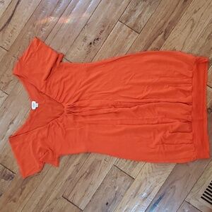 Wilfred Aritzia drape tunic flowy mini dress